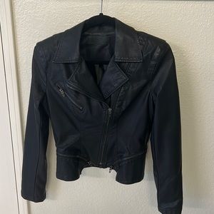 Faux leather jacket - good quality material